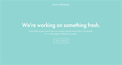 Desktop Screenshot of gatzoptimize.com